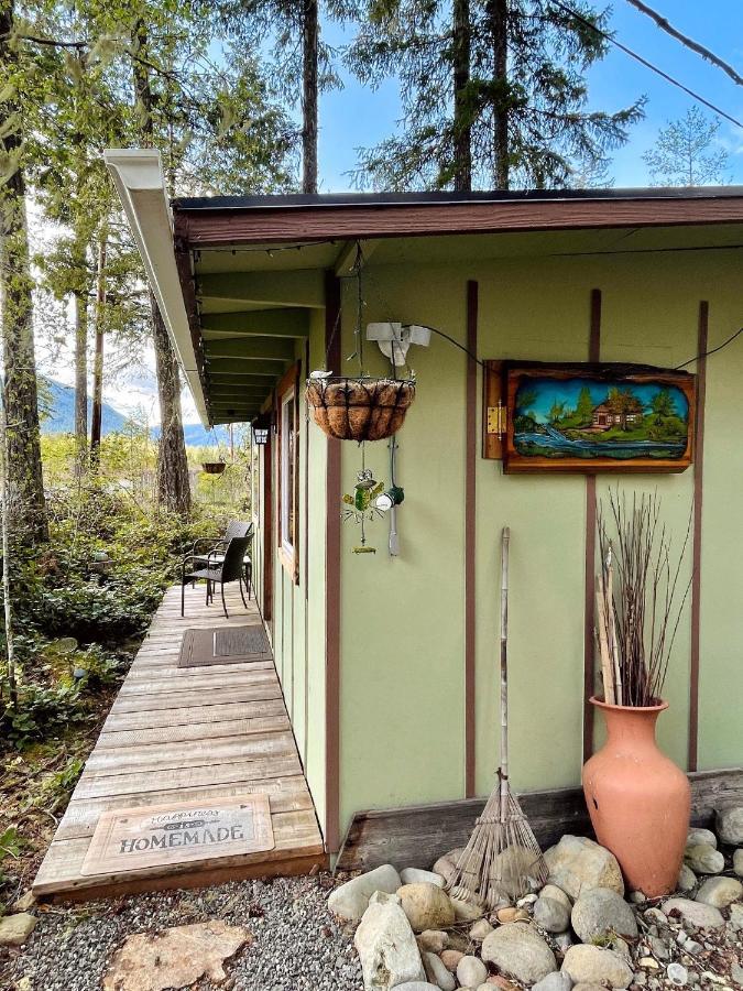 Mt Rainier Little Green Cabin On Big Creek! Ashford Exterior foto